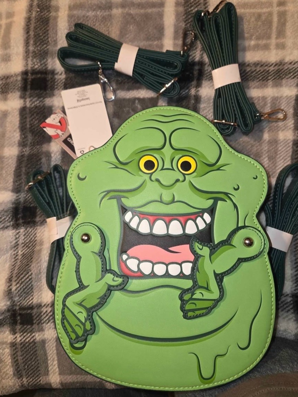 Loungefly ghostbusters slimmer backpack w wallet - Picture 2 of 8